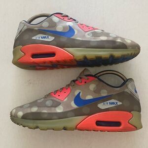 NIKE Air Max 90 Ice City NYC Stone Hyper Cobalt 667635-001 2014 Size 9.5